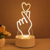 3D Lamp Acrylic LED Night