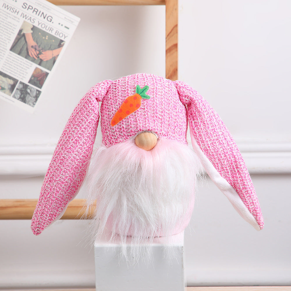 Easter Fashion Rabbit Doll Decoration Ornaments