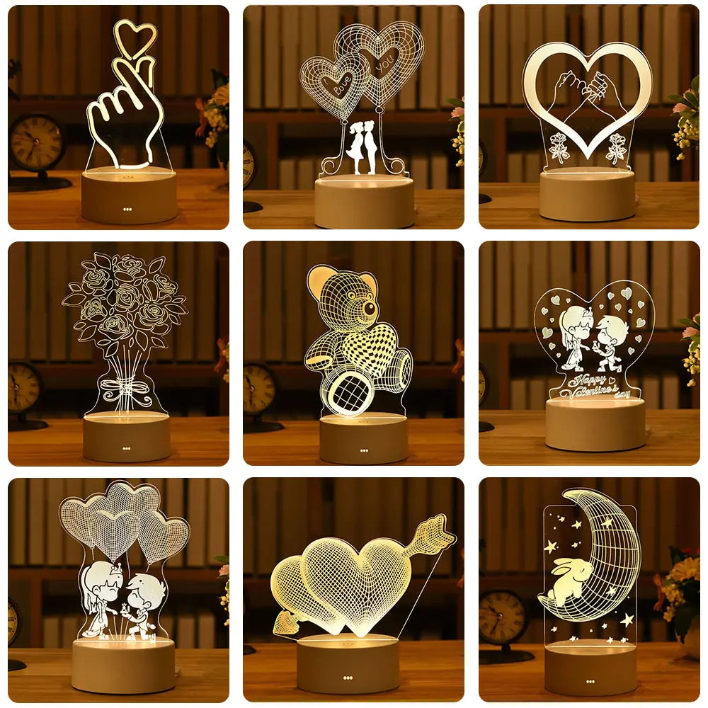 Acrylic Led Night Light