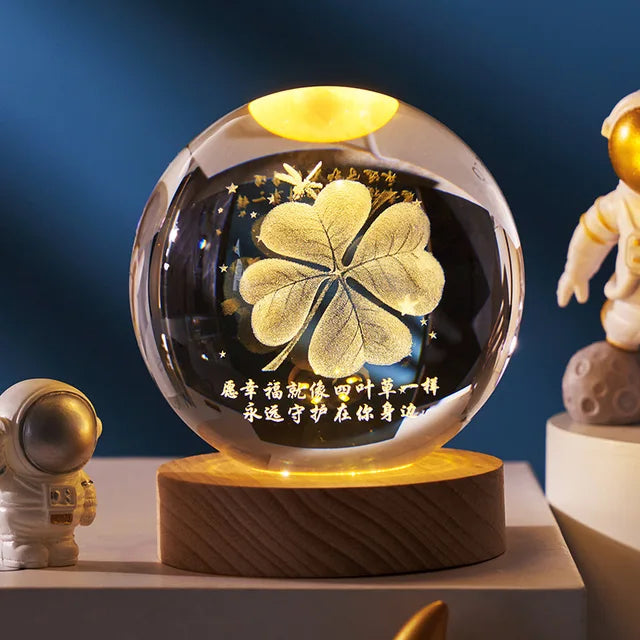 Crystal Night Light Ball