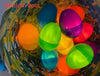 Easter Colorful Plastic Eggs With Lights